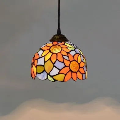 Suspension colorée au style méditerranéen d’inspiration marocaine — LZ4F7Q2