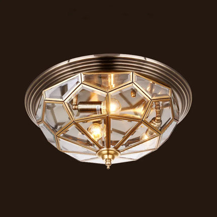 Plafonnier design en cuivre pour intérieur moderne élégant — LZ4X9J