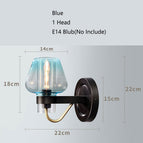 Bleu - 1 Lampe