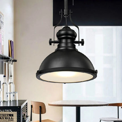 Lustre vintage rétro pour suspension de café, restaurant et boutique — LZ4G7XQ