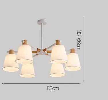 Lustre suspension LED au design nordique moderne — LZ4X9P2