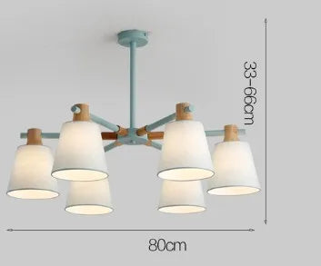 Lustre suspension LED au design nordique moderne — LZ4X9P2