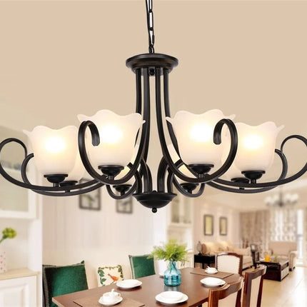 Suspension en verre pour éclairage intérieur moderne — LZ4G7X9