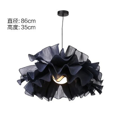 Suspension en tissu style nordique pour éclairage romantique — LZ4X9P