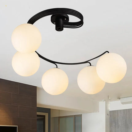 Plafonnier LED créatif au design moderne pour intérieur élégant — LZQ7N2