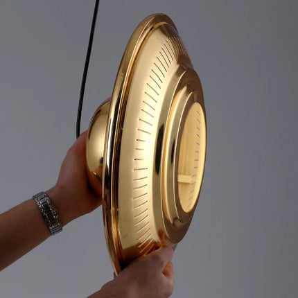 Suspension UFO moderne en métal plaqué décoratif — LZ4X9T
