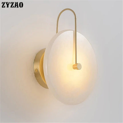 Applique murale LED moderne en cuivre pour décoration intérieure — LZ4X9T2