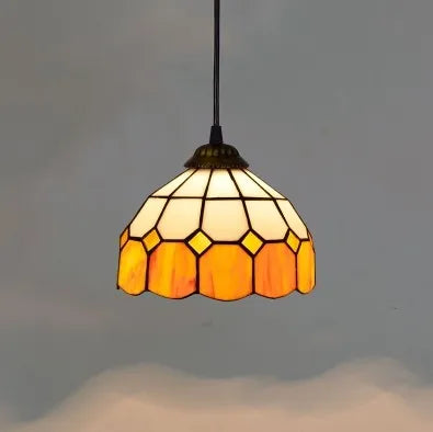 Suspension colorée au style méditerranéen d’inspiration marocaine — LZ4F7Q2