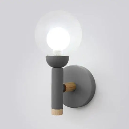 Lampe de chevet en verre au design nordique pour salon et hôtel — LZ7FQ2