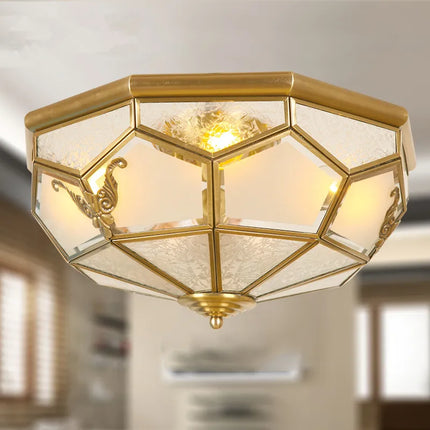 Plafonnier design en cuivre pour intérieur et extérieur — LZ4X9T