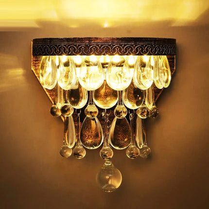 Applique murale en cristal rétro pour intérieur et extérieur — LZ4X9T2