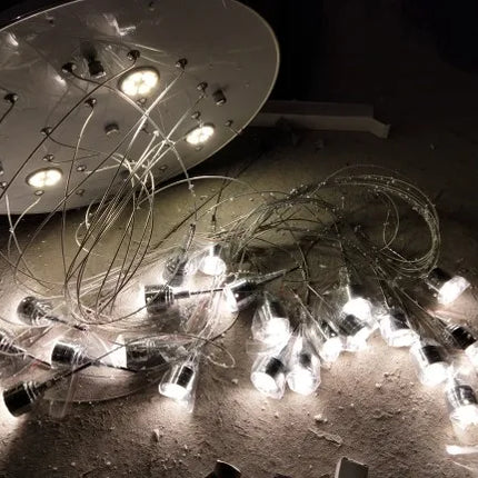 Lustre spirale LED XL pour éclairage intérieur élégant — LZ4P9XQ