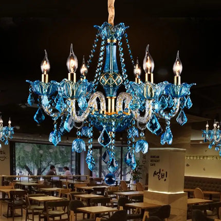 Lustre en cristal pour suspension de restaurant et café — LZ4X9P