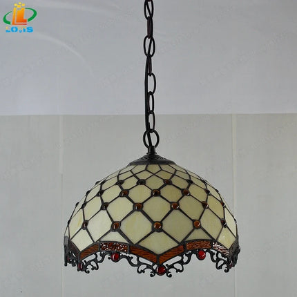 Suspension vintage élégante en perles de cristal motif dragon européen — LZ4X9T2