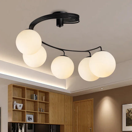 Plafonnier LED créatif au design moderne pour intérieur élégant — LZQ7N2
