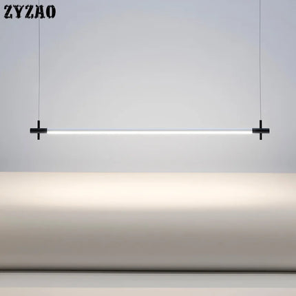 Suspension LED moderne à bande au design minimaliste polyvalent — LZ4XJ7