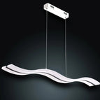Argent et laiteux / LED blanc froid
