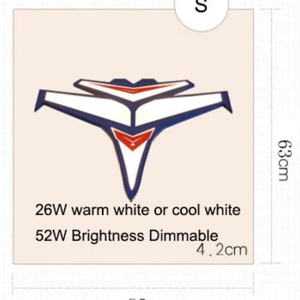 Lustre LED moderne pour décoration intérieure élégante — LZ4XJ9