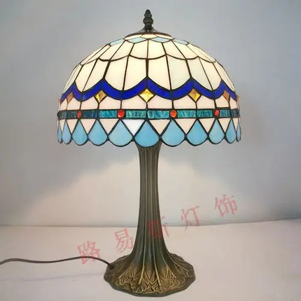 Lampe de chevet Tiffany en lucite pour intérieur moderne — LZ4G7Q2
