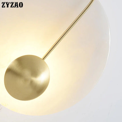 Applique murale décorative moderne en cuivre pour intérieur — LZ7XQ2