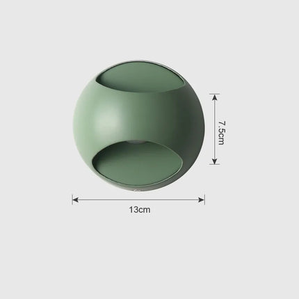 Applique murale LED moderne avec fond chromatique pour intérieur — LZ4X9P2