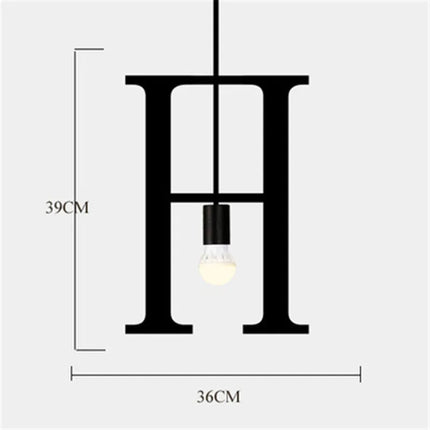Suspension nordique décorative DIY pour loft et bar — LZ4X9JQ