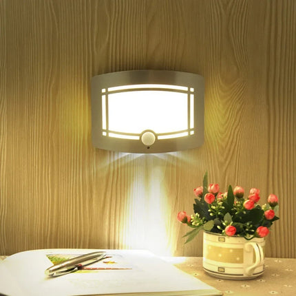 Applique murale LED à détection de mouvement sur batterie — LZ4X9P