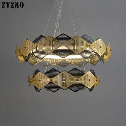 Suspension nordique en fer pour décoration intérieure créative — LZ4QX7