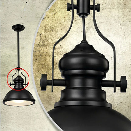 Lustre vintage rétro pour suspension de café, restaurant et boutique — LZ4G7XQ