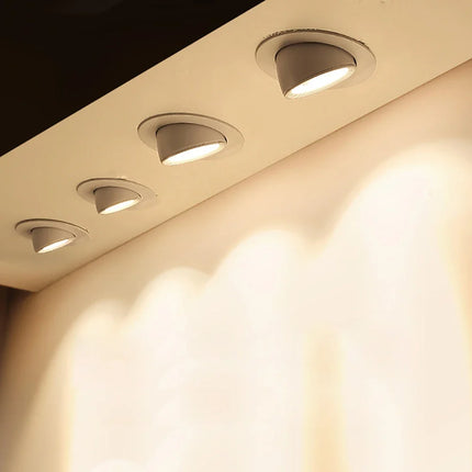 Spot LED encastrable dimmable orientable 360° pour salon et salle à manger — LZ4P9X