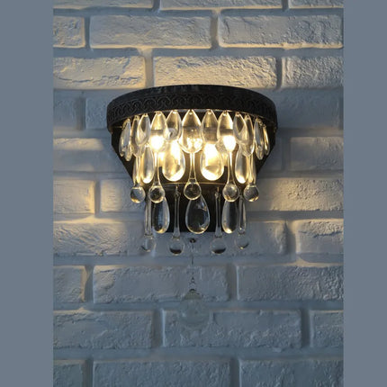 Applique murale en cristal rétro pour intérieur et extérieur — LZ4X9T2