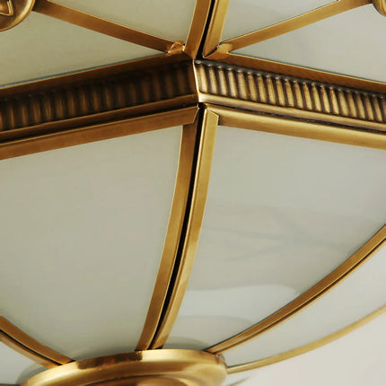 Plafonnier en cuivre au design moderne et élégant — LZ4X9P