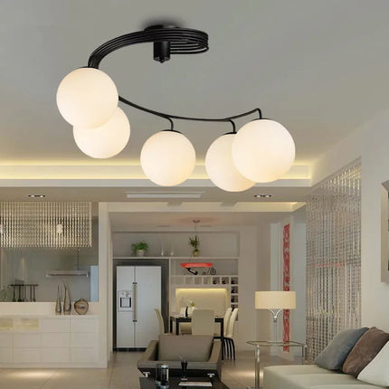 Plafonnier LED créatif au design moderne pour intérieur élégant — LZQ7N2