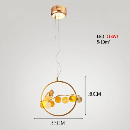 suspension en agate design post-moderne pour intérieur élégant