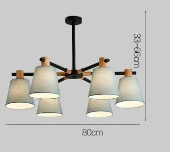 Lustre suspension LED au design nordique moderne — LZ4X9P2