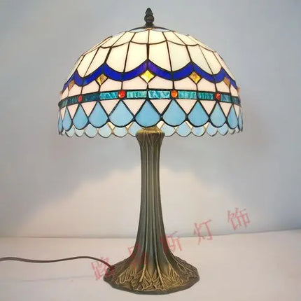 Lampe de chevet Tiffany en lucite pour intérieur moderne — LZ4G7Q2