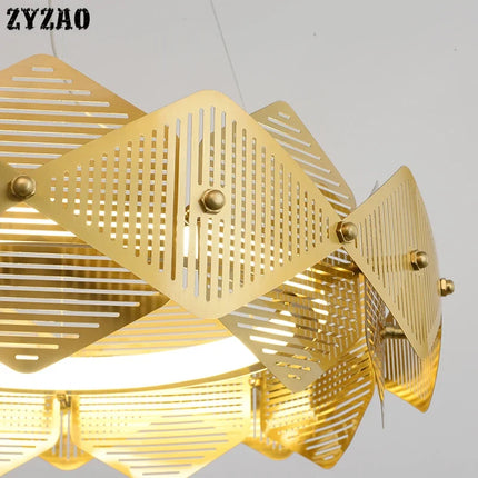 Suspension nordique en fer pour décoration intérieure créative — LZ4QX7