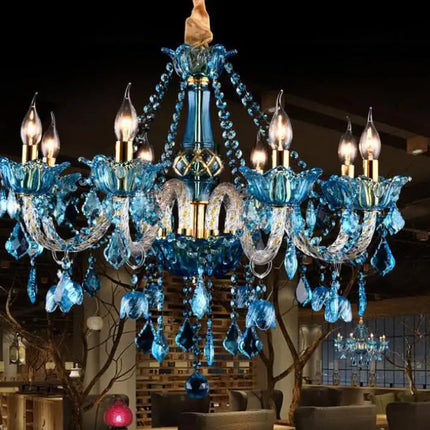 Lustre en cristal pour suspension de restaurant et café — LZ4X9P