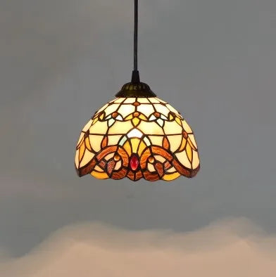 Suspension colorée au style méditerranéen d’inspiration marocaine — LZ4F7Q2