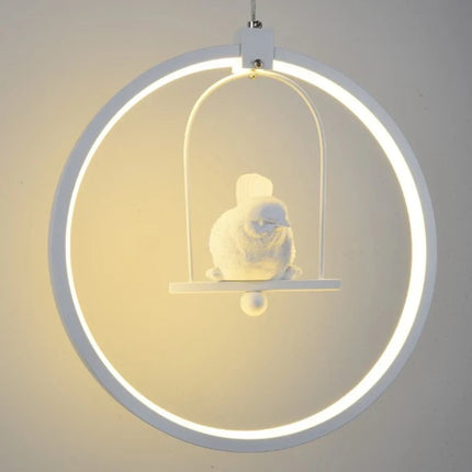 Suspension ronde LED acrylique moderne pour hôtel — LZ4X9QJ