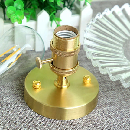 Plafonnier LED verre cuivre style nordique vintage Edison — LZ4X9TQ