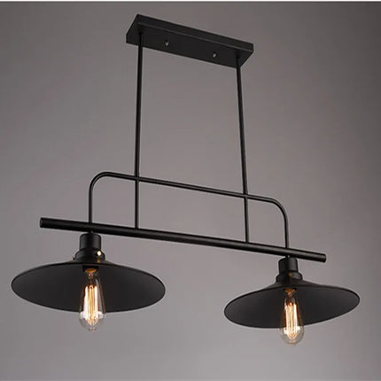 Lustre suspension style industriel en fer pour décoration créative — LZ4X9T2