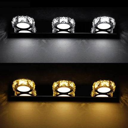 Applique murale LED moderne en cristal carré — LZ4F7Q2