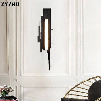 Applique murale en métal au design créatif pour décoration intérieure — LZ4X9T1