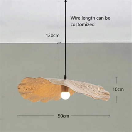 Suspension en métal au design lotus nordique pour intérieur — LZ4X9M