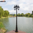 2 têtes-Bronze 3,2 m / CHINE / Sans ampoule E27