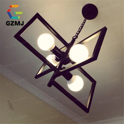 Support de suspension lampe style vintage industriel pour allée — LZ4X9P2