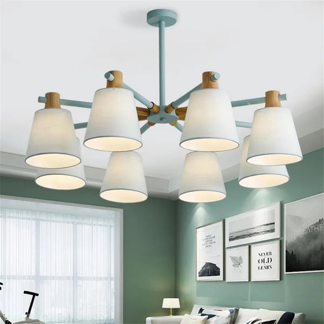 Lustre suspension LED au design nordique moderne — LZ4X9P2