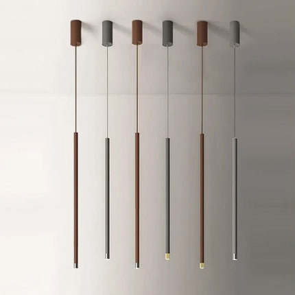 Suspension LED tube longue pour cuisine et bar — LZ4X9P2