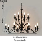 16 lumières A noir / Changeable / CHINE